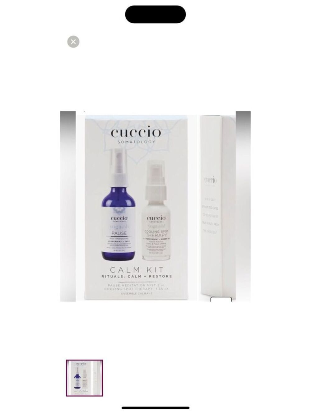 Cuccio Calm Kit
